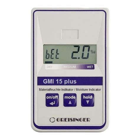 vochtmeter gmi 15|Product Information GMI 15 plus GMI 15 plus Material .